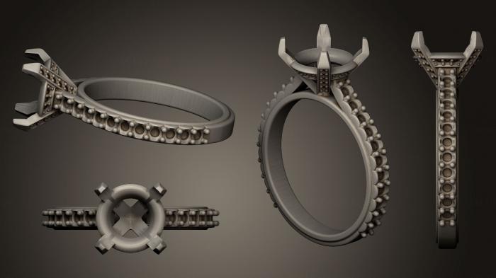 Jewelry rings (JVLRP_0119) 3D model for CNC machine